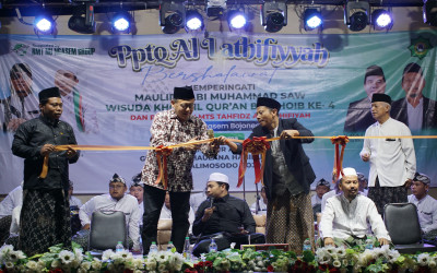 Peresmian MTs Tahfidz Al Lathifiyyah oleh Gubernur Jawa Timur, Ibu Khofifah Indar Parawansa